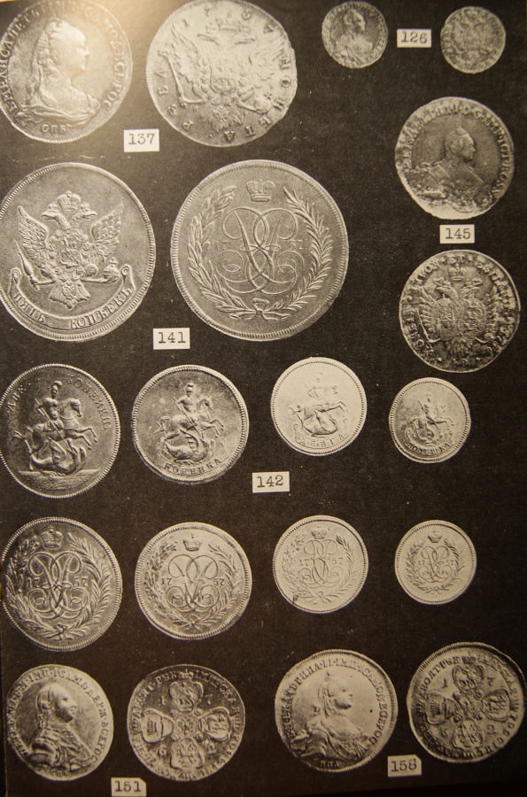     .  1-.  1462-1801 ...    ,  1944 . Kende Galleries at Gimbel Brothers, New York. March 18, 1944 in New York. Bespalof Collection of Russian Coins. Part 1. Coins from 1462-1801.
