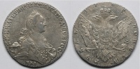 Рубль 1768 г. ММД ЕI. (архив)