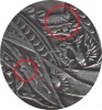 Поддельный рубль 1728 года с индивидуальной «меткой» (переработанный вариант статьи 2011 года). Ковалев А.С.