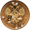 Дмитриев В., Мышкин П. "О вариантах реверсов золотых 10-рублёвых монет,  датированных 1898-1911 гг."