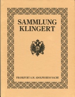 Adolph Hess Nachf., Frankfurt-M. 30 May 1910 in Frankfurt am Main. Sammlung des Herr Gustav Klingert in Moskau. Russische Munzen. Аукционный каталог знаменитой нумизматической коллекции Густава Клингерта, 1910 г.