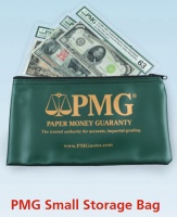 Кошелек (сумка) для хранения бон в слабах PMG, малый размер (PMG Small Storage Bag), размеры 179х152 мм, официальная продукция компании PAPER MONEY GUARANTY (PMG) (архив) 