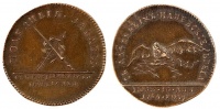 Жетон в память придворной карусели 1766 года (архив)