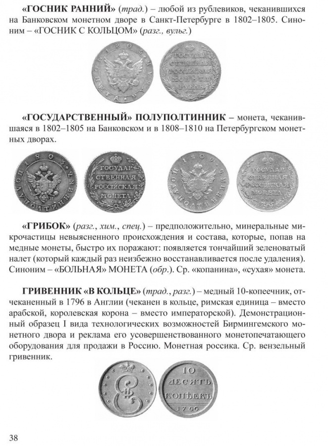 Рзаев В.П. "Нумизматический жаргон".