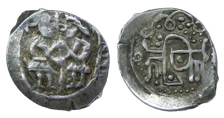 Боровск. Семен Владимирович (1410-1427). Денга