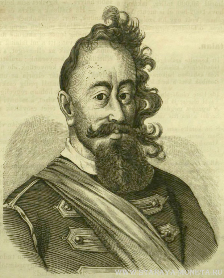Трансильвания, Жигмонд Батори Талер 1595 года.