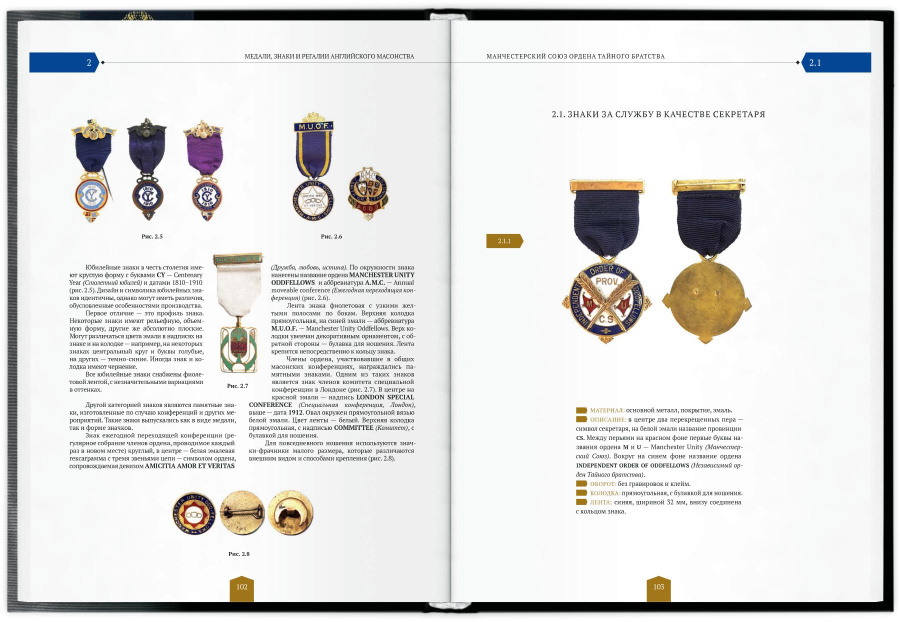 Медали, знаки и регалии английского масонства. Каталог-справочник. Книга 2. Меренков В.Л., Меренков А.В. Издание 2025 г. 
