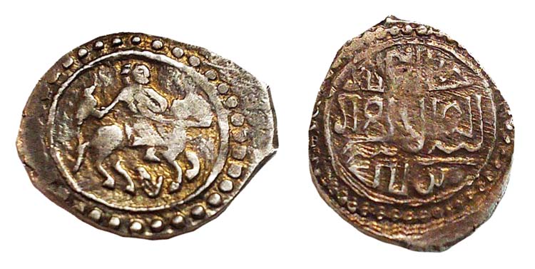 Москва. Василий II Тёмный (1425-1462).  Денга 1425-1447 гг.