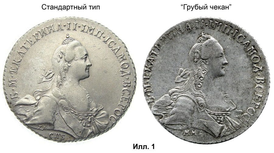 О происхождении монет 1766-1768 гг. грубого чекана (попытка исторического исследования). Чертов К.