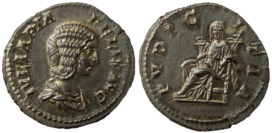 Состояние MS (Юлия Домна, 193–217 годы, денарий)