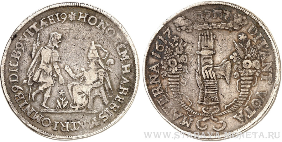 Johann Georg I. 1617, Dresden. Christfesttaler.