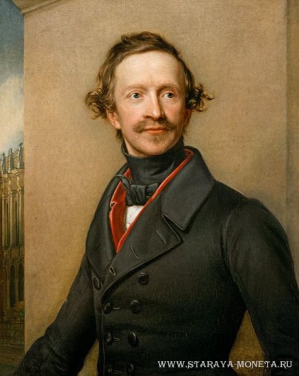Талер в честь Рейхенбаха и Фраунхофера, 1826.