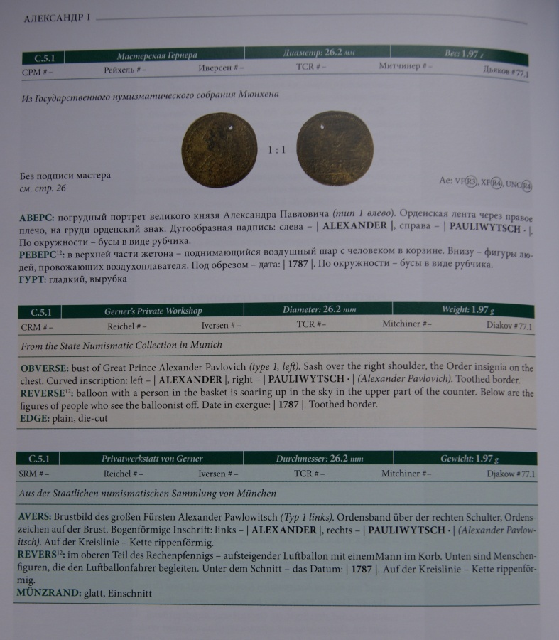 Руденко И. В. "Нюрнбергские счетные жетоны. Россика. Каталог", "Nuremberg counting tokens. Rossica. Catalog", "Nurnberger rechenpfennige. Rossica. Katalog" 5.jpg