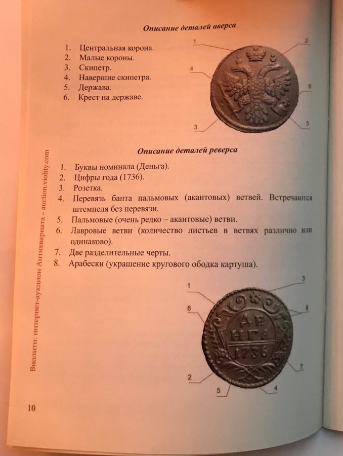 Каталоги-определители разновидностей деньги 1736 года. Дополнения и уточнения каталога-определителя разновидностей деньги 1736 года. Лот из двух книг. Издания 2015, 2018 гг. с автографами авторов! 