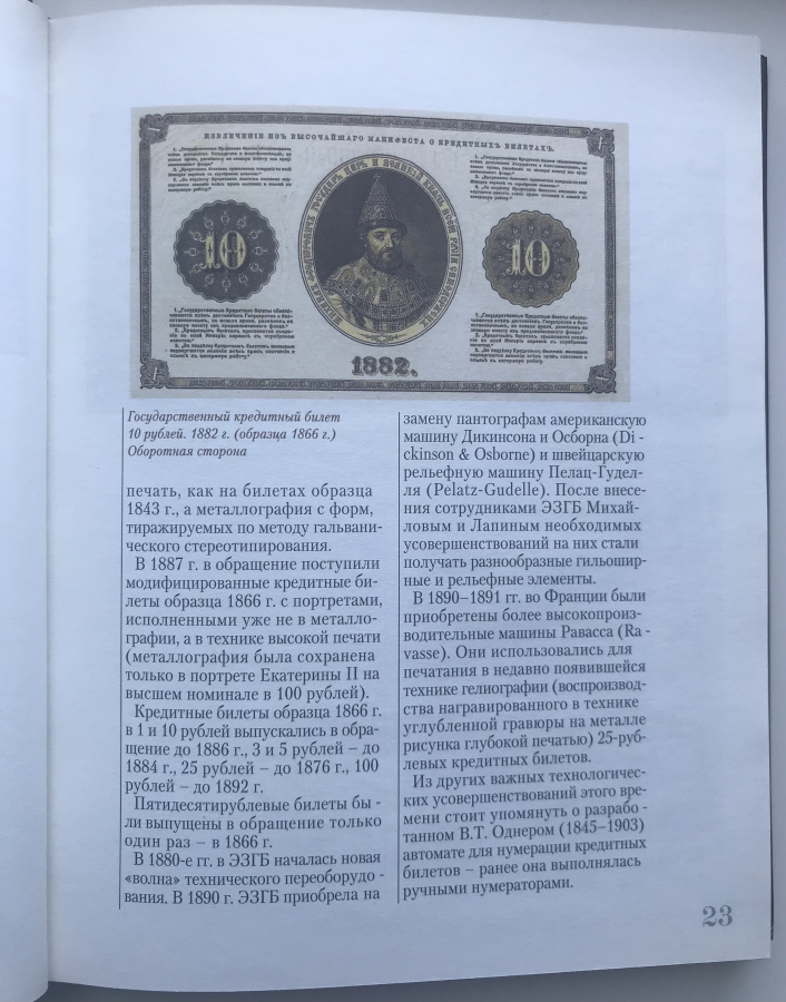 Бугров А.В., Вычугжанин А.Л., Иванкин Ф.Ф., Калмыков С.В. "Бумажный рубль в России и в СССР: 1843-1934". Выборочный каталог подписей и факсимиле подписей.
