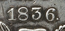 3/4  - 5  1836 . MW