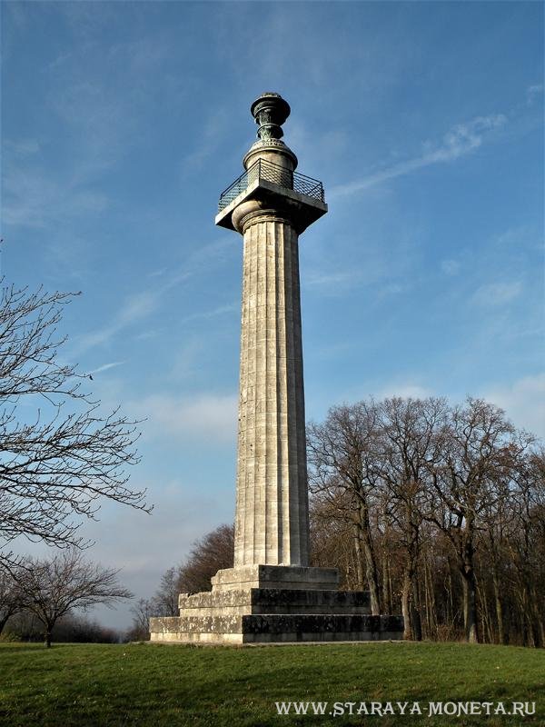 Талер в честь возведения монумента конституции в Гайбахе, 1828.