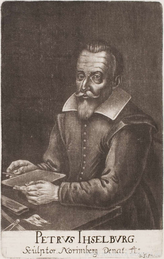 Питер Иссельбург, также Eisselburg (1580 Кельн † в 1630/1631 Нюрнберг)- немецкий рисовальщик, гравер, технолог печати и издатель.
