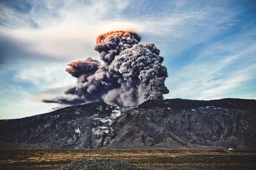 Извержение вулкана Эйяфьядлайекудль, март 2010 г.