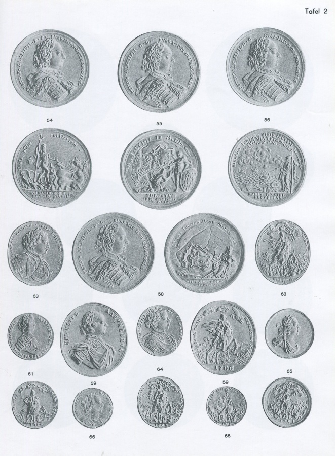 Adolf Hess. "Russische munzen und medalillen aus gold und platin." Luzern, 1939. Каталог аукциона Адольфа Гесса "Коллекция Великого Князя Георгия Михайловича", Люцерна (несостоявшийся аукцион), издание 1939 г., репринт 2002 г. под редакцией Дьякова М.Е.